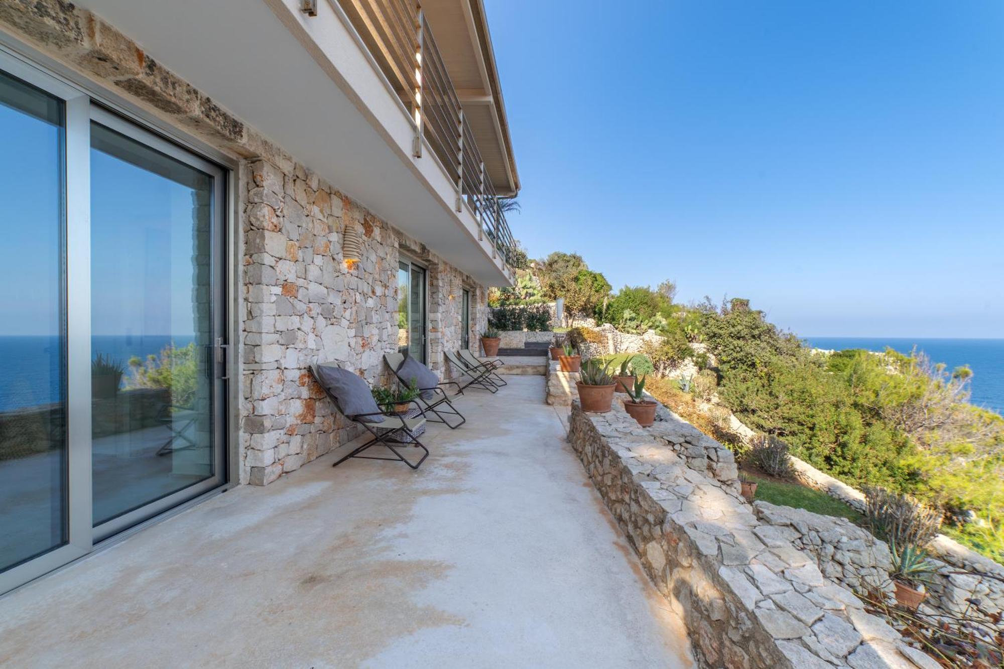Villa Cliff Gagliano del Capo Exterior foto